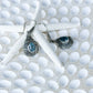 Sterling Silver & Blue Topaz Kanaya Earrings