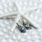 Sterling Silver & Blue Topaz Runa Earrings