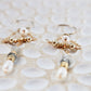 Kalia 14K Filled Gold, Genuine Freshwater Pearl & Labradorite Earrings