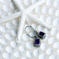 Sterling Silver & Amethyst Rinara Earrings