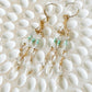 Atira 14K Filled Gold, Herkimer Diamond, Peruvian Turquoise, Moonstone & Genuine Keshi Freshwater Pearl Drop Earrings