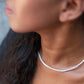 The Malai Choker - White Brass