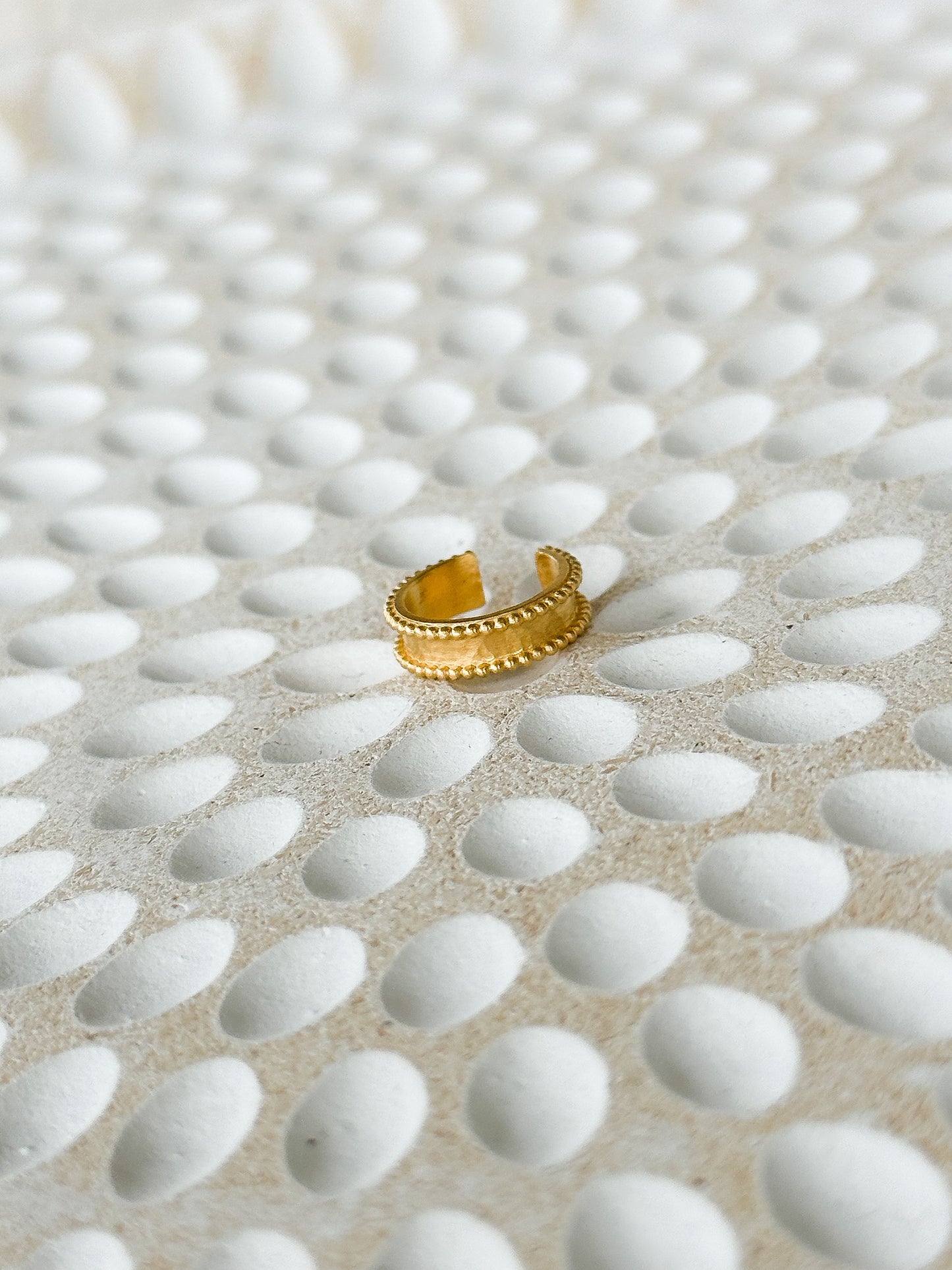 Light and Love Gold Ear Cuff