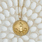 Gold Our Lady of Guadalupe, Divine Mother Necklace