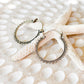 Sterling Silver Balinese Hoop Jawan Earrings