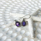 Sterling Silver & Amethyst Jagaraga Earrings