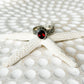 Sterling Silver & Garnet Negari Ring