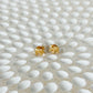 Gold Sacred Shelter Elephant Stud Earrings