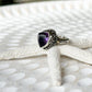 Sterling Silver & Amethyst Fiara Ring
