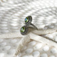 Sterling Silver Peridot Tampaksiring Ring