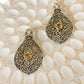 Sterling Silver & Citrine Myra Earrings