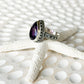 Sterling Silver & Amethyst Liara Ring