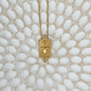 The Gold High Priestess Tarot Necklace
