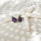 Sterling Silver & Amethyst Jagaraga Earrings