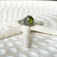 Sterling Silver & Peridot Selumbung Ring