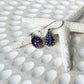Sterling Silver & Amethyst Jagaraga Earrings