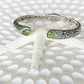 Sterling Silver & Peridot Yana Cuff
