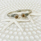 Citrine Yoni Balinese Sterling Silver Cuff