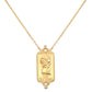 The Gold Empress Tarot Necklace