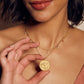 Gold Our Lady of Guadalupe, Divine Mother Necklace