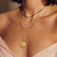 Gold Our Lady of Guadalupe, Divine Mother Necklace