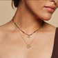 Peaceful Buddha Gold Necklace