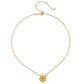 Peaceful Buddha Gold Necklace