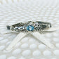 Blue Topaz Sterling Silver Gitgit Balinese Bracelet