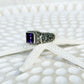 Amethyst Sterling Silver Kedewatan Balinese Ring