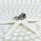 Amethyst & Sterling Silver Octo Balinese Ring