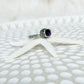 Amethyst & Sterling Silver Kara Balinese Ring