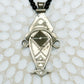 Handmade Tuareg Pendant Necklace - Silver Fish