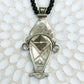 Handmade Tuareg Pendant Necklace - Silver Fish