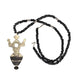 Tuareg Amulet Necklace - Silver & Ebony Dousing Rod